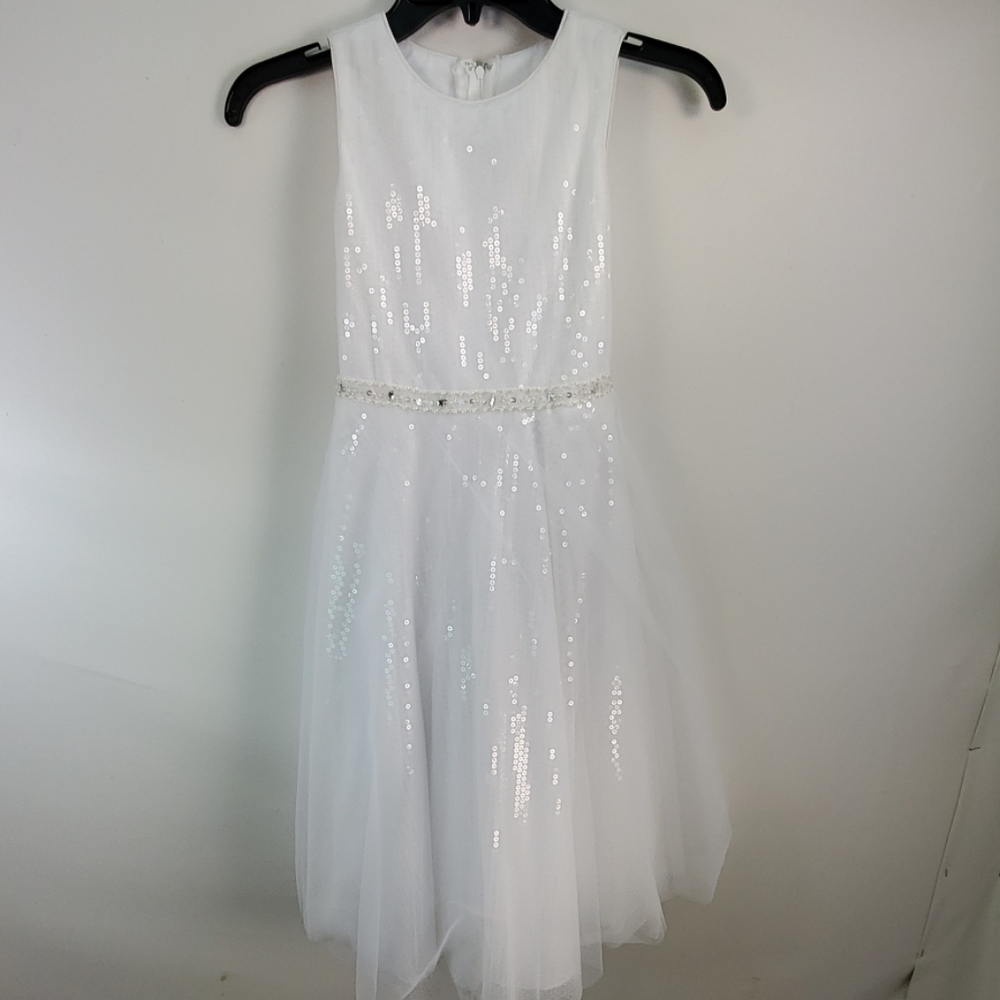 SWEETIE PIE COMMUNION FLOWER GIRL DRESS SIZE 7